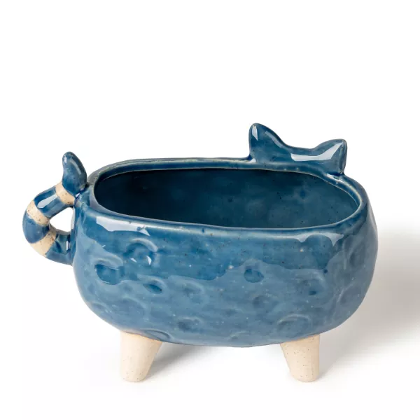 ແທ່ງທຽນ Ceramic ຮູບແມວ