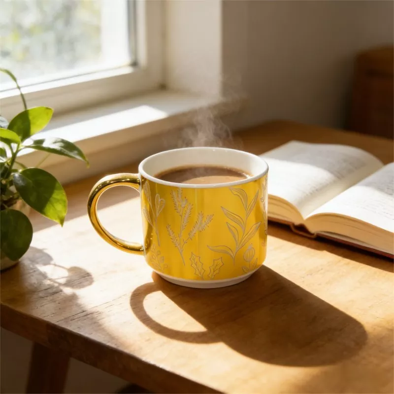 Electroplating Decal Mug Ceramic
