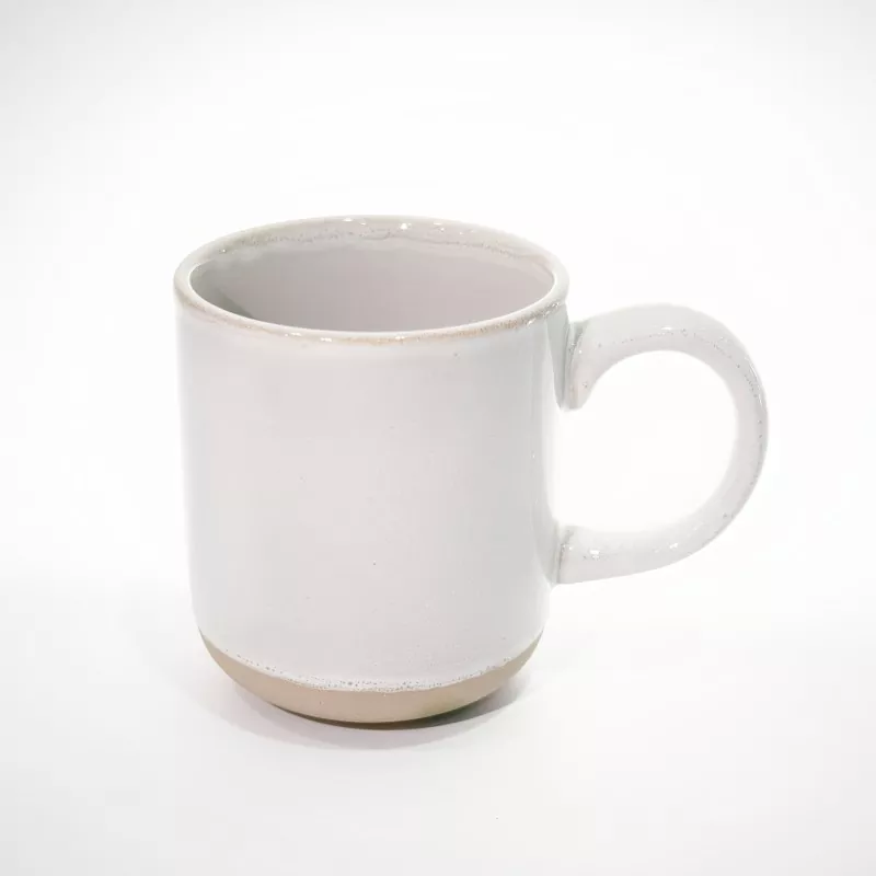 ແບບງ່າຍດາຍທີ່ທັນສະໄຫມ Ceramic Travel Mug ສີຂາວ ແບບງ່າຍດາຍທີ່ທັນສະໄຫມ Ceramic Travel Mug ສີຂາວ