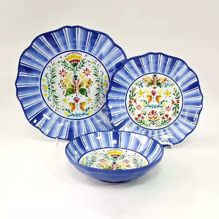 ເຄື່ອງຄ່ໍາທີ່ປອດໄພຂອງ Microwave Vintage Floral